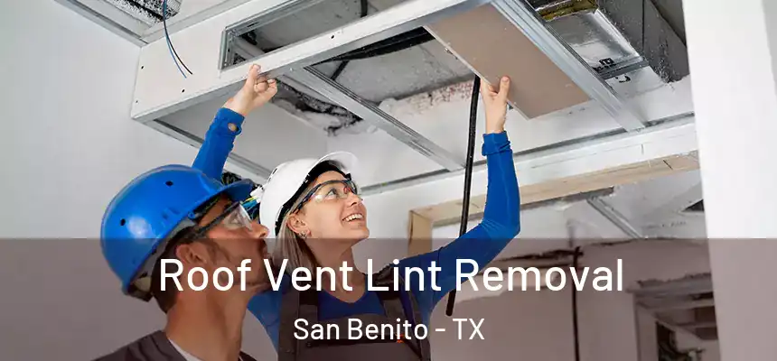 Roof Vent Lint Removal San Benito - TX
